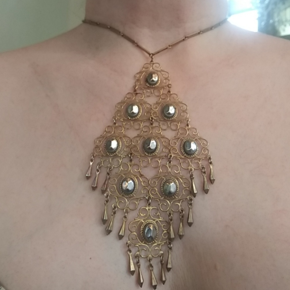 Chandelier necklace
